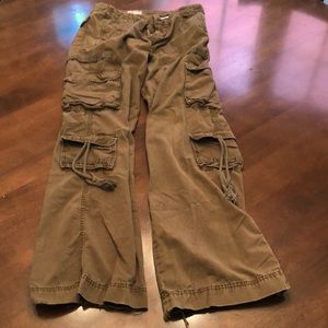 Twill twenty two Anthropologie cargo pants